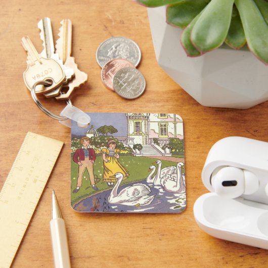 De Lelijke Eend, Klassiek Sprookje van Hauman Sleutelhanger (Bureau)