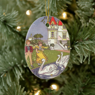 De lelijke, feillade van Hauman Keramisch Ornament