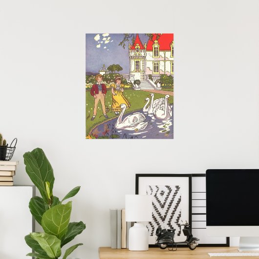 De lelijke, feillade van Hauman Poster (Thuiskantoor)