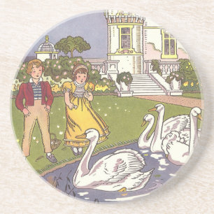 De lelijke, feillade van Hauman Zandsteen Onderzetter