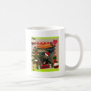 de lelijke kerst van de roemenen koffiemok