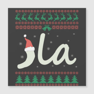 De lelijke kersttrui verkiezing van Kamala Harris