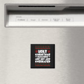 De lelijke kerstzweten zijn warm en overbelast magneet (Insitu (Vaatwasser))