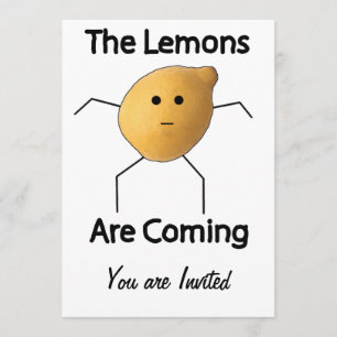 De Lemons komen eraan! Kaart