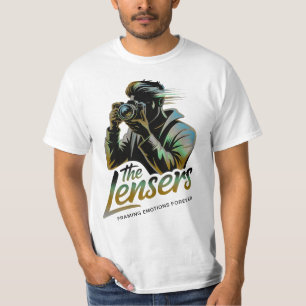 De Lensers Fotograaf Silhouet Emotie Kaderen T-shirt