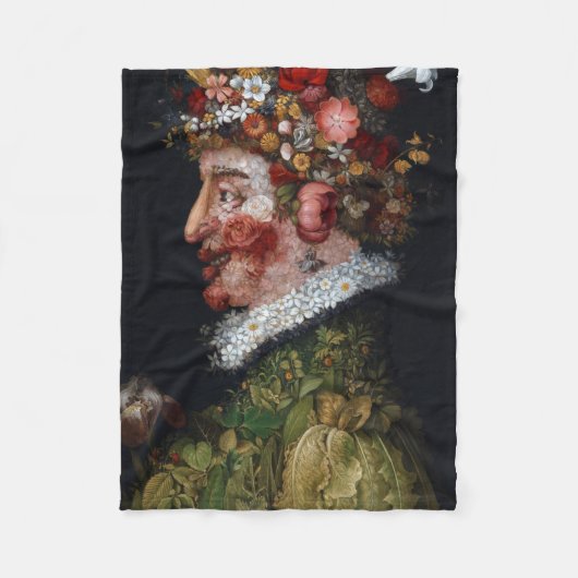 De lente, Arcimboldo Fleece Deken (Voorkant)