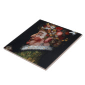 De lente, Arcimboldo Tegeltje (Zijkant)