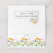 De lente bloemenelegante bruiloft (Buitenkant ongevouwen)