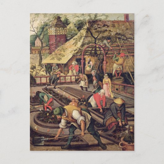 De lente briefkaart (Voorkant)