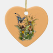 De lente is er keramisch ornament (Achterkant)