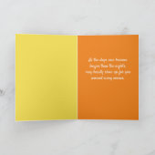 De lente is gegroeid, de  tuin, kaart (Binnen)