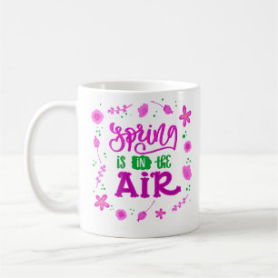 De lente is in de lucht koffiemok