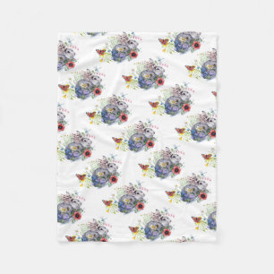 De lente Jackalope Fleece Deken