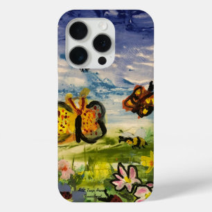 De lente Kleurrijke Originele Kunstwerk iPhone 15 Pro Case