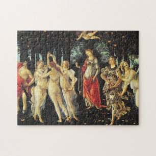 De lente van Botticelli Legpuzzel