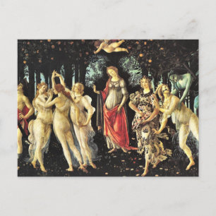 De Lente van Botticelli Postkaart