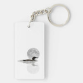 De leon zweeft in de moonlight zeer belangrijke ri sleutelhanger (achterkant)