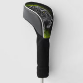 de leopardo con humo verde golfheadcover (Schuin)