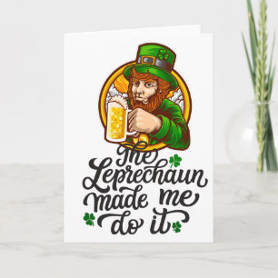 De Leprechaun deed het. Kaart
