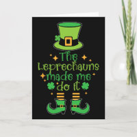 De Leprechauns Hebben Me Dingen Laten Doen Funny S