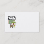 De Leraar van de Wetenschap van de kikker Visitekaartje (Achterkant)