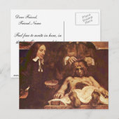 De les van de Anatomie van Dr. Joan Deyman. Door Briefkaart (Voorkant / Achterkant)