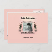 De les van een moeder #2 briefkaart (Voorkant / Achterkant)