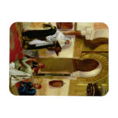 De Lesson (olie op canvas) Magneet (Horizontaal)