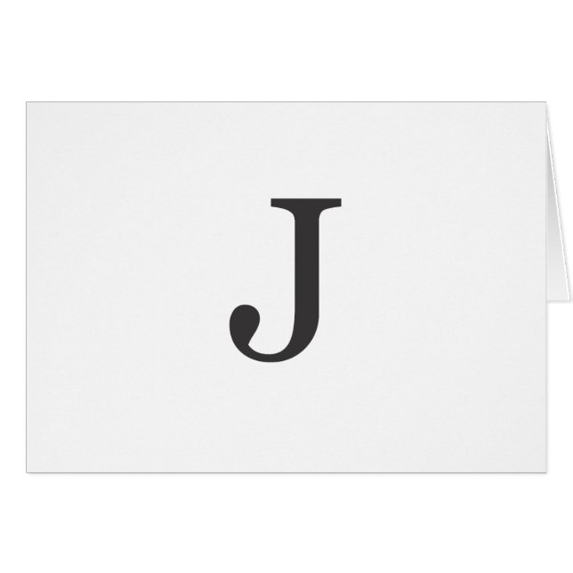 "de letter J" (Voorkant Horizontaal)