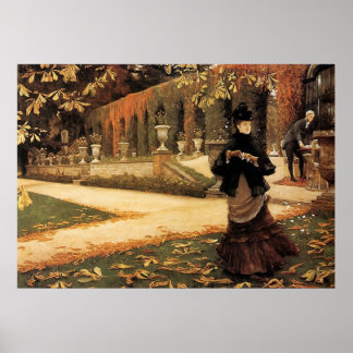 De Letter ~ James Tissot ~ Fine Art Canvas Poster