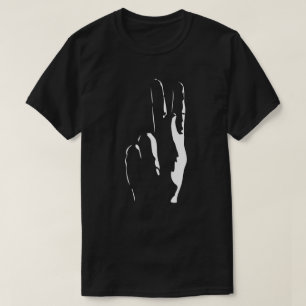 de letter K in gebarentaal T-shirt
