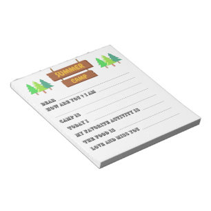 De letters van Kamp vullen het Leeg in Notitieblok