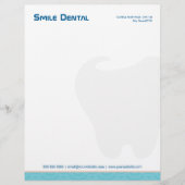 De Lettre Clinique dentaire | En-tête du bureau des services (Devant)