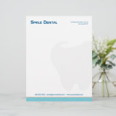 De Lettre Clinique dentaire | En-tête du bureau des services (Debout devant)