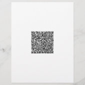 De Lettre Code QR Info Nom du logo Couleurs en-tête commerci (Dos)