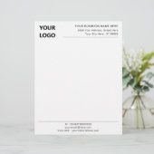 De Lettre Conception personnalisée Votre propre en-tête comm (Debout devant)