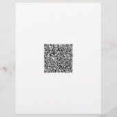 De Lettre Créez votre propre en-tête avec logo et code QR (Dos)