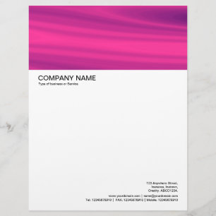 De Lettre Customisée En-tête grande image - Galaxie rose