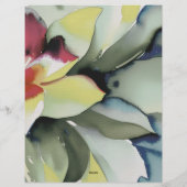 De Lettre Elégante aquarelle en-tête (Dos)