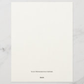 De Lettre En-tête (Dos)