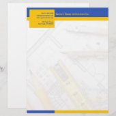 De Lettre En-tête d'architecture (Devant / Derrière)