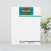 De Lettre En-tête des marchés mondiaux (Debout devant)