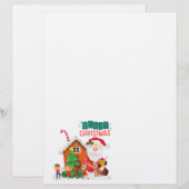 De Lettre En-tête du Père Noël (Devant / Derrière)