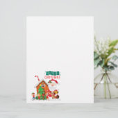 De Lettre En-tête du Père Noël (Debout devant)