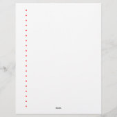 De Lettre En-tête du planificateur d'événements DJ (Dos)