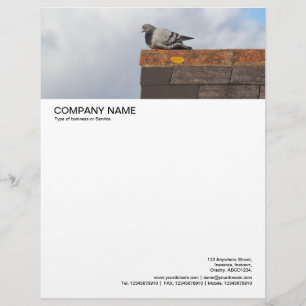 De Lettre En-tête grande image - Good Morning Pigeon