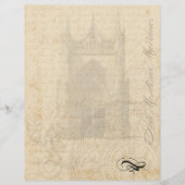 De Lettre En-tête médiéval - Palimpseste (Devant)