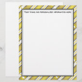 De Lettre En-tête personnalisé (Devant / Derrière)