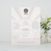 De Lettre En-tête professionnel Logo et Logo professionnel (Debout devant)