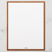 De Lettre En-tête professionnelle élégante (Dos)